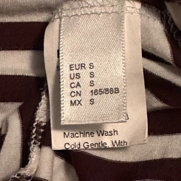 striped maxi dress, small - Picture 5 of 5